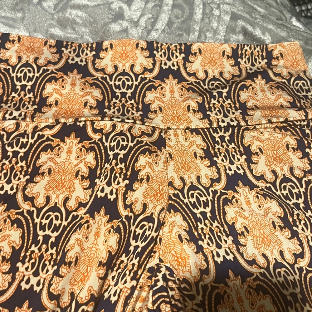 #888(S) Yoyo 5 Vintage Style Patterned Lounge Pants, stretchy & comfy - Picture 6 of 7
